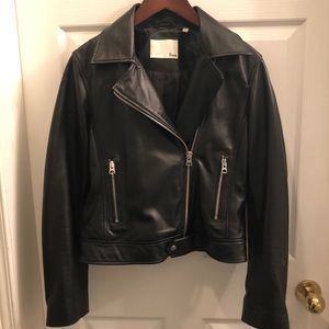 Hendrix Leather Biker Jacket